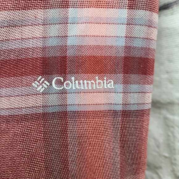 COLUMBIA Silver Ridge Long Sleeve Flannel Button Up Shirt Size Small - Picture 7 of 15